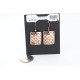 Handmade Certified Authentic Navajo Handstamped Real Handmade Copper Native American Earrings 371056545131