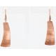 Handmade Certified Authentic Navajo Handstamped Real Handmade Copper Native American Earrings 371057505124