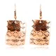 Handmade Navajo Handstamped Real Handmade Copper Native American Earrings 371057636010