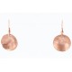 Handmade Certified Authentic Navajo Handstamped Real Handmade Copper Native American Earrings 390824599815