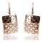 Handmade Certified Authentic Navajo Handstamped Real Handmade Copper Native American Earrings 390828584709