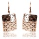 Handmade Certified Authentic Navajo Handstamped Real Handmade Copper Native American Earrings 390828584709