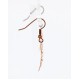 Handmade Certified Authentic Navajo Handstamped Real Handmade Copper Native American Earrings 390829936456
