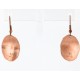 Handmade Certified Authentic Navajo Handstamped Real Handmade Copper Native American Earrings 390829936456