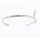 Handmade Certified Authentic Navajo Handstamped Real Handmade NICKEL Native American Bracelet 371019761833