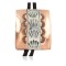 Handmade Certified Authentic Navajo Leather Pure Copper and Nickel Native American Bolo Tie 24489-5
