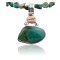 Handmade Certified Authentic Navajo Native .925 Sterling Silver Turquoise and Spiny Oyster Native American Necklace 370803468971