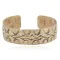 Handmade Navajo Native American Brass Bracelet 13140-2 Handmade Navajo Native American Brass Bracelet 13140-2