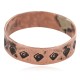 Handmade Certified Authentic Navajo Native American Pure Copper Ring 17091-1