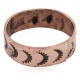 Handmade Certified Authentic Navajo Native American Pure Copper Ring 17093-3
