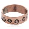 Handmade Certified Authentic Navajo Native American Pure Copper Ring 17094-1