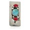 Handmade Certified Authentic Navajo Nickel and .925 Sterling Silver Coral Natural Turquoise Native American Money Clip 11239-1