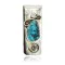 Handmade Navajo Nickel and .925 Sterling Silver Natural Turquoise Money Clip 10524-2