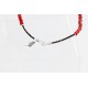 HANDMADE Certified Authentic Navajo Nickel Turquoise and CORAL Native American Necklace 371105467875