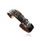 Handmade Certified Authentic Navajo Pure .925 Sterling Silver and Copper Native American Bracelet 12751