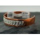 Handmade Certified Authentic Navajo Pure .925 Sterling Silver and Copper Native American Bracelet 370916125756