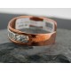 Handmade Certified Authentic Navajo Pure .925 Sterling Silver and Copper Native American Bracelet 370917015732