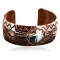 HANDMADE Certified Authentic Navajo Pure .925 Sterling Silver and Copper Native American Bracelet 371105274431