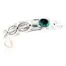 Handmade Navajo Pure .925 Sterling Silver and Copper Native American Bracelet 371286870467