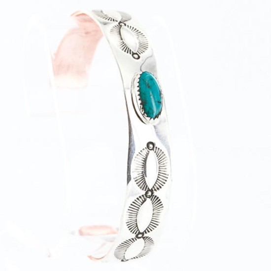 Handmade Certified Authentic Navajo Pure .925 Sterling Silver and Copper Native American Bracelet 390764281916