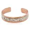 Handmade Navajo Pure Copper and .925 Sterling Silver Native American Bracelet 12703-12 Handmade Navajo Pure Copper and .925 Sterling Silver Native American Bracelet 12703-12
