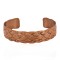 Handmade Certified Authentic Navajo Pure Copper Native American Bracelet 24457-2
