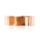 Handmade Certified Authentic Plain Navajo Pure Copper Native American Ring  16980-2