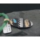 Handmade Feather Certified Authentic Navajo .925 Sterling Silver 12kt Gold Filled Natural Turquoise Native American Necklace 390615942435