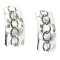 Handmade Feather Certified Authentic Navajo .925 Sterling Silver Stud Native American Earrings 17136-4