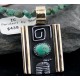 Handmade HoganCertified Authentic Navajo .925 Sterling Silver and 12kt Gold Filled Turquoise 6 Native American Necklace 390582570842 Handmade HoganCertified Authentic Navajo .925 Sterling Silver and 12kt Gold Filled Turquoise 6 Native American Necklace 390582570842
