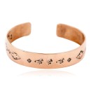 Handmade Horse Certified Authentic Navajo Pure Copper Native American Bracelet 12773-1