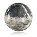 Handmade Indian Head Buffalo Coin Sterling Silver Native American Ring 390718937226