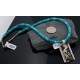 Handmade Kokopelli Certified Authentic Navajo .925 Sterling Silver 12kt Gold Filled Turquoise Native American Necklace 370845726676