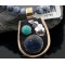 Handmade Leaf RARE Certified Authentic Navajo Native .925 Sterling Silver Gold Filled Turquoise and LAPIS Native American Necklace 390568625347