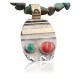 Handmade Mountain Certified Authentic Navajo .925 Sterling Silver 12kt Gold Filled Spiny Oyster and Turquoise Native American Necklace 370808224529