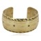 Handmade Mountain Certified Authentic Navajo Brass Native American Bracelet 12871