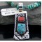 Handmade Mountain Certified Authentic Navajo Native .925 Sterling Silver Turquoise and Coral Native American Necklace 390566953327
