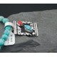 Handmade Mountain Certified Authentic Navajo Native .925 Sterling Silver Turquoise and Coral Native American Necklace 390568476851