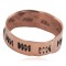 Handmade Navajo Certified Authentic Native American Pure Copper Ring 17092-5