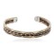 Handmade Navajo Certified Authentic Pure Copper and Brass Native American Bracelet 12958-2