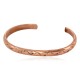 Handmade Navajo Certified Authentic Pure Copper Native American Baby Bracelet 13146-1 Handmade Navajo Certified Authentic Pure Copper Native American Baby Bracelet 13146-1