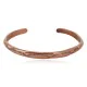 Handmade Navajo Pure Copper Native American Baby Bracelet 13146-7 Handmade Navajo Pure Copper Native American Baby Bracelet 13146-7