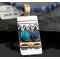 Handmade RARE Certified Authentic Navajo .925 Sterling Silver 12kt Gold Filled Turquoise and LAPIS Native American Necklace 370801544076