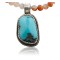 Handmade RARE Certified Authentic Navajo Native .925 Sterling Silver Turquoise Native American Necklace 390574656126