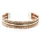 Handmade Sun Certified Authentic Navajo Pure Copper and Brass Native American Bracelet 12845-2