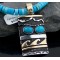 Handmade Wave Certified Authentic Navajo .925 Sterling Silver and 12kt Gold Filled Natural Turquoise Native American Necklace 390589037477