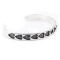 Heart .925 Sterling Silver Certified Authentic Handmade Hopi Overlay Native American Bracelet 13219-3