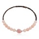 Heart Navajo Certified Authentic Pink Quartz Native American Adjustable Wrap Bracelet 13151-73 Heart Navajo Certified Authentic Pink Quartz Native American Adjustable Wrap Bracelet 13151-73