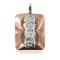 Horneytoad Navajo .925 Sterling Silver Handmade Certified Authentic Pure Copper Native American Pendant 17055-5