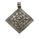 Horse Handmade Certified Authentic Navajo Native American Nickel Pendant 13128-4